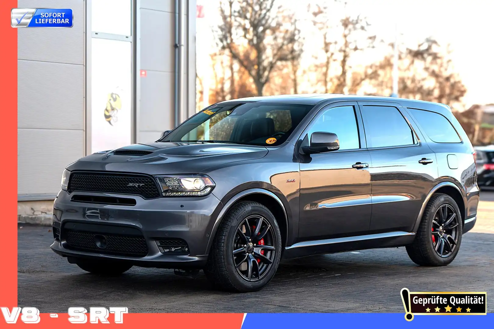 Dodge Durango SRT 6,4l,Tempomat, Grau - 1