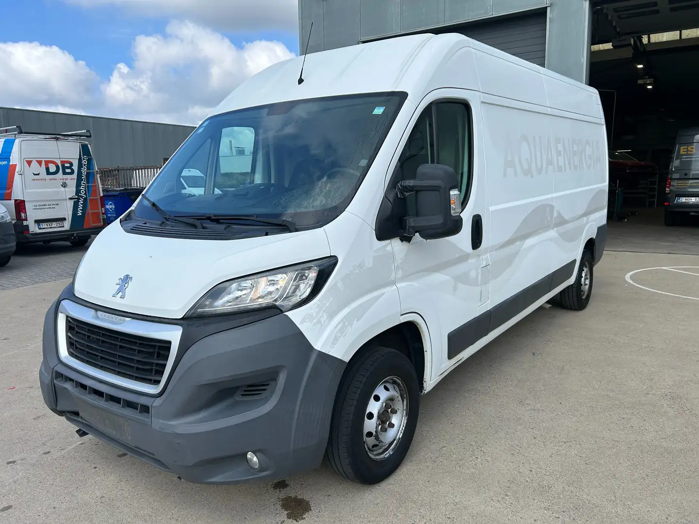 Peugeot Boxer 2.0 hdi lengte 3 hoogte 2 zie foto's gebruikte bus Blanc - 1