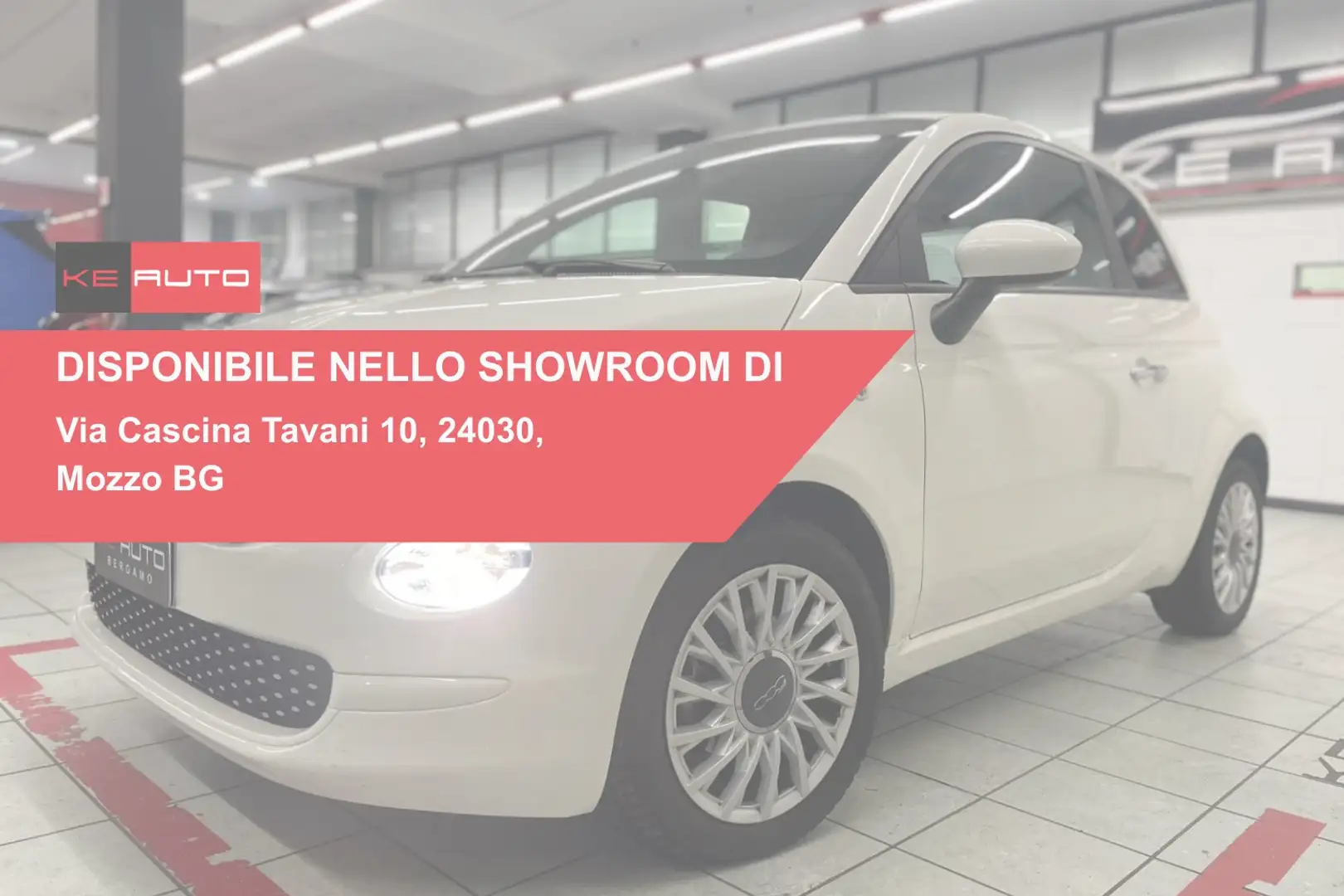 Fiat 500 500 1.2 Lounge 69cv my20 Bianco - 2