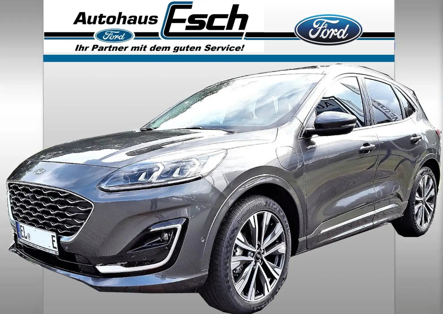 Ford Kuga Plug-In-Hybrid Vignale *PHEV* Panoramadach ** Grau - 1