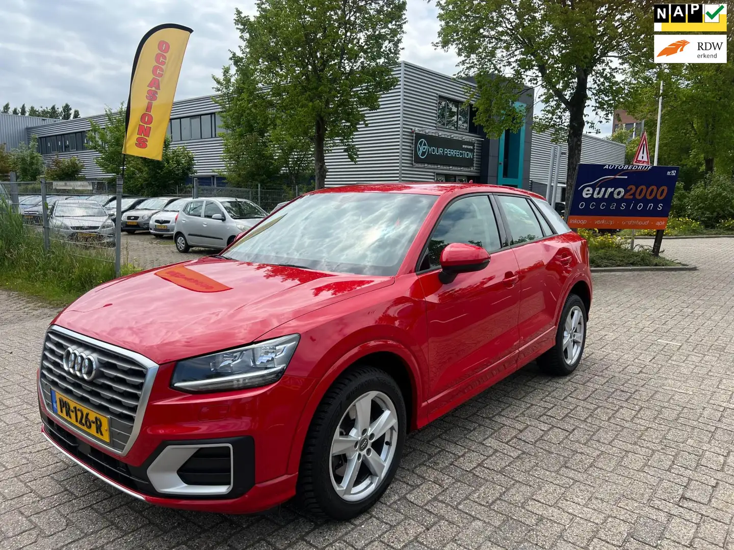 Audi Q2 1.4 TFSI Sport - CAMERA - KEYLESS - NAP - 2017 ! Rot - 1
