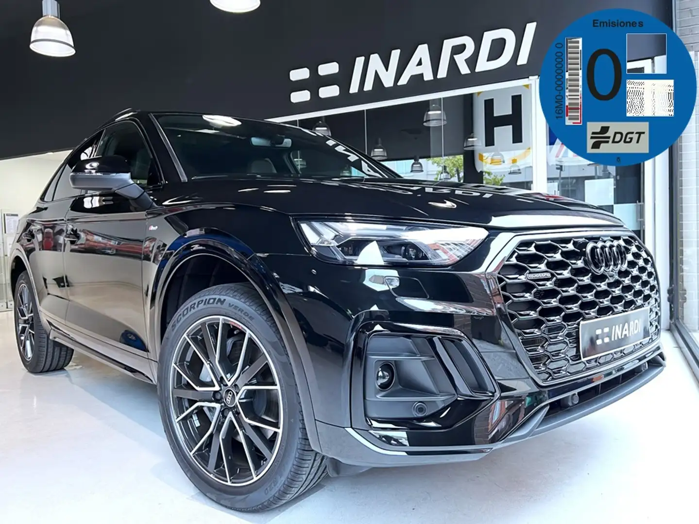 Audi 50 Sportback TFSIe Black line quattro-ultra S tronic Schwarz - 1