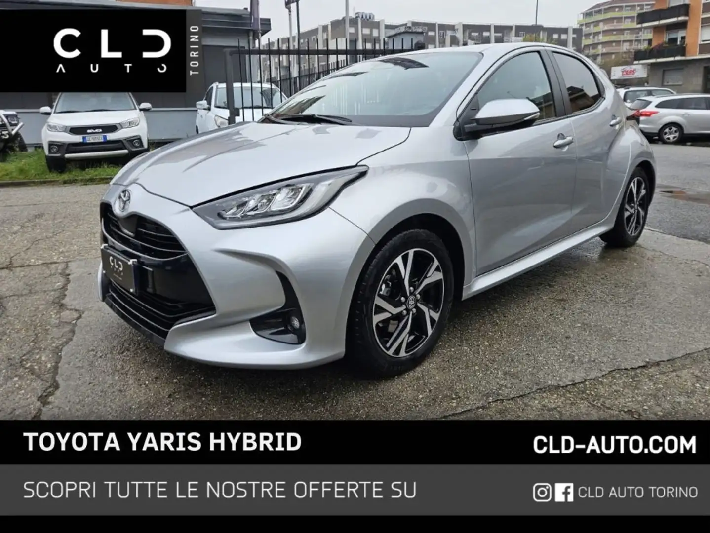 Toyota Yaris 1.5 130 Hybrid PREZZO PROMO Grigio - 1
