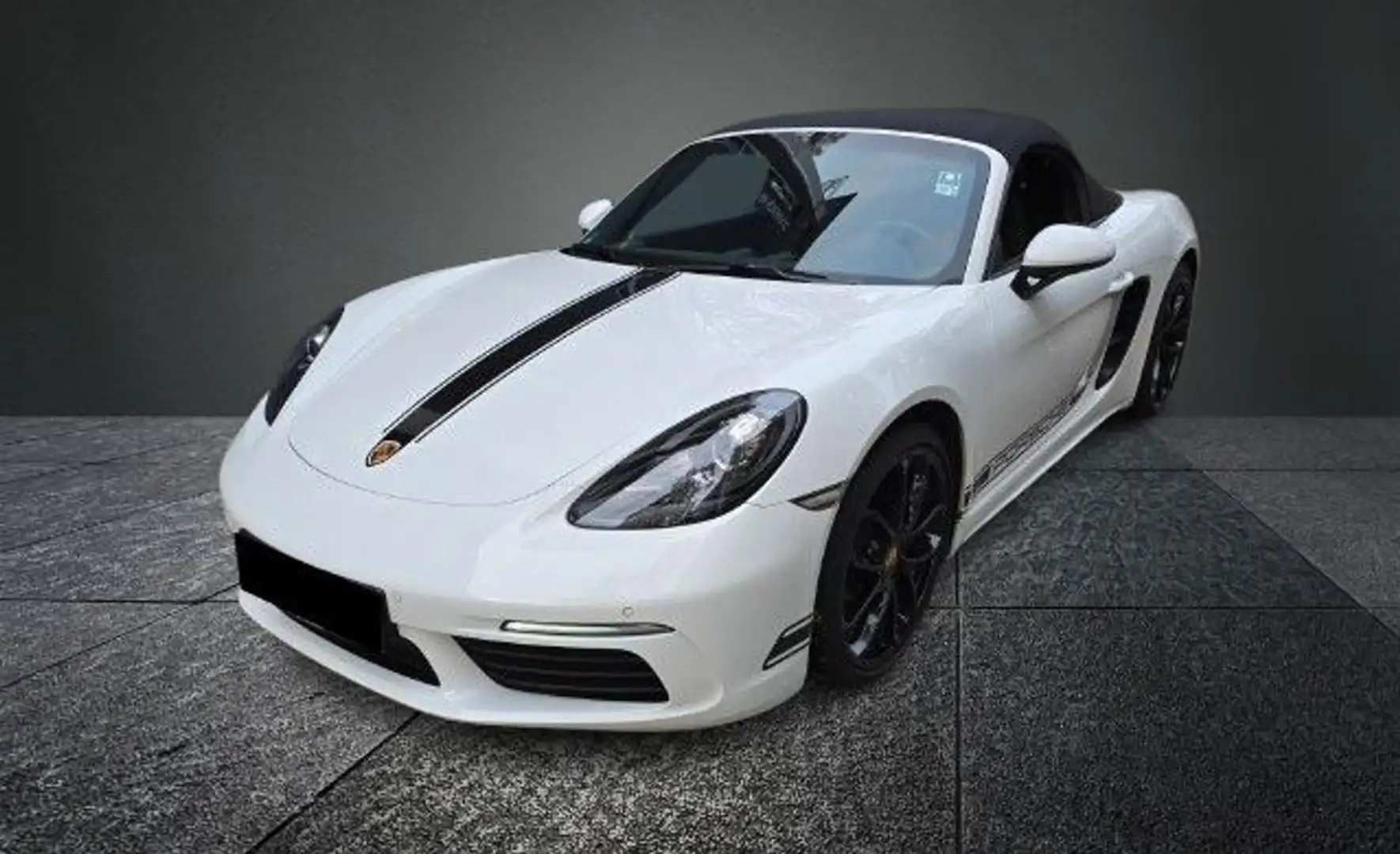 Porsche Boxster 718 Spyder 2.0 Style Edition +20"+SCARICHI SPORT Blanc - 1