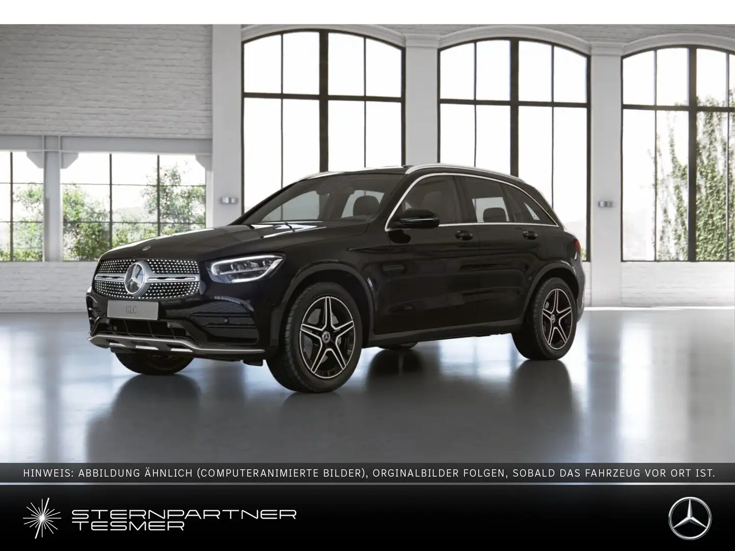 Mercedes-Benz GLC 220 d 4M AMG +KAMERA+LED+MEMORY+AMBIENTE+AHK Schwarz - 1