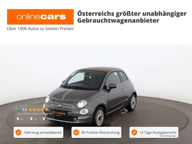 Fiat 500C 500 Cabrio 1.2 8V Star XENON LEDER NAVI TEMP PDC