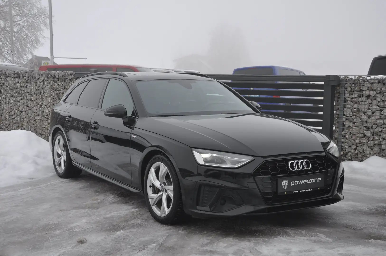 Audi A4 A4 Avant S-tronic S-line Pano Leder Black Edition Noir - 1