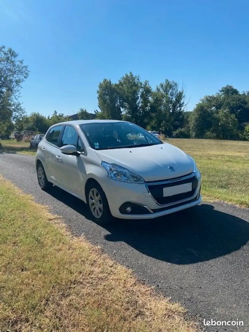 Peugeot 208 affaire premium bhdi100 Blanc - 2