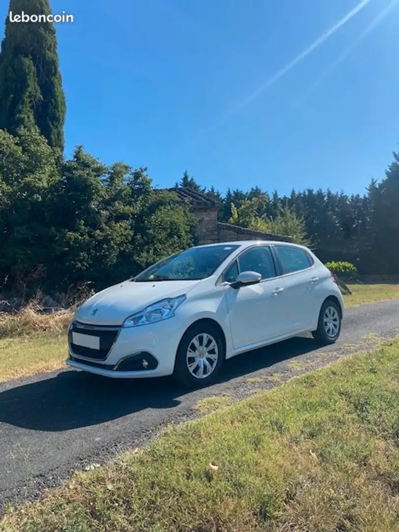 Peugeot 208 affaire premium bhdi100 Blanc - 1