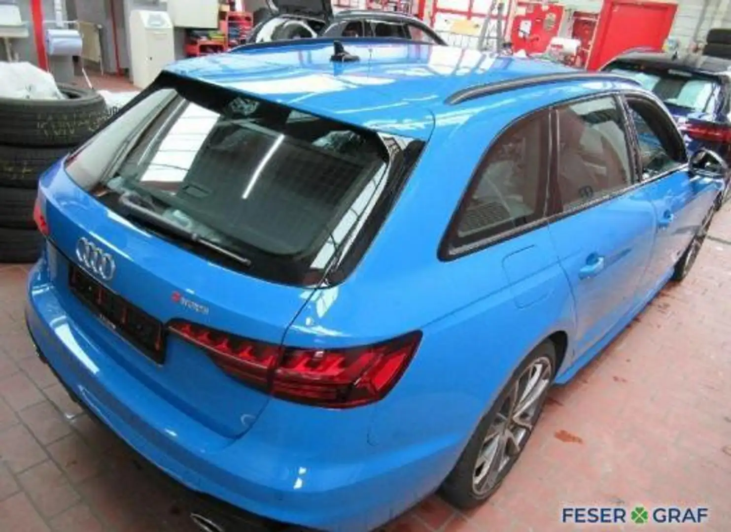 Audi S4 Avant TDI Tiptronic Matrix AHK Blau - 2