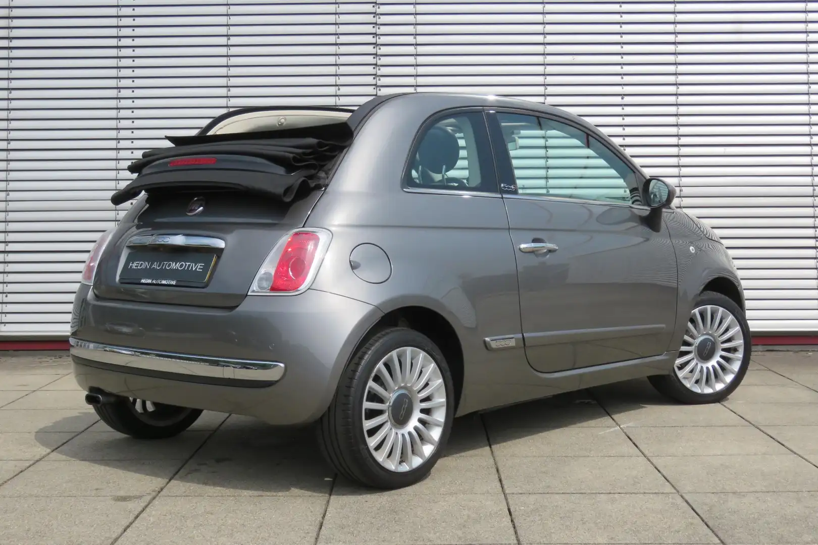 Fiat 500C TwinAir 85 Lounge | Open dak, grote glimlach - jou Grau - 2