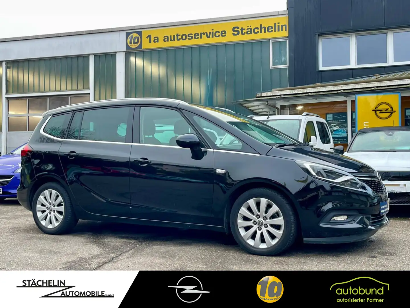 Opel Zafira Tourer 1.4T Innovation,AGR,LED,S&LHZ,PDC Schwarz - 1