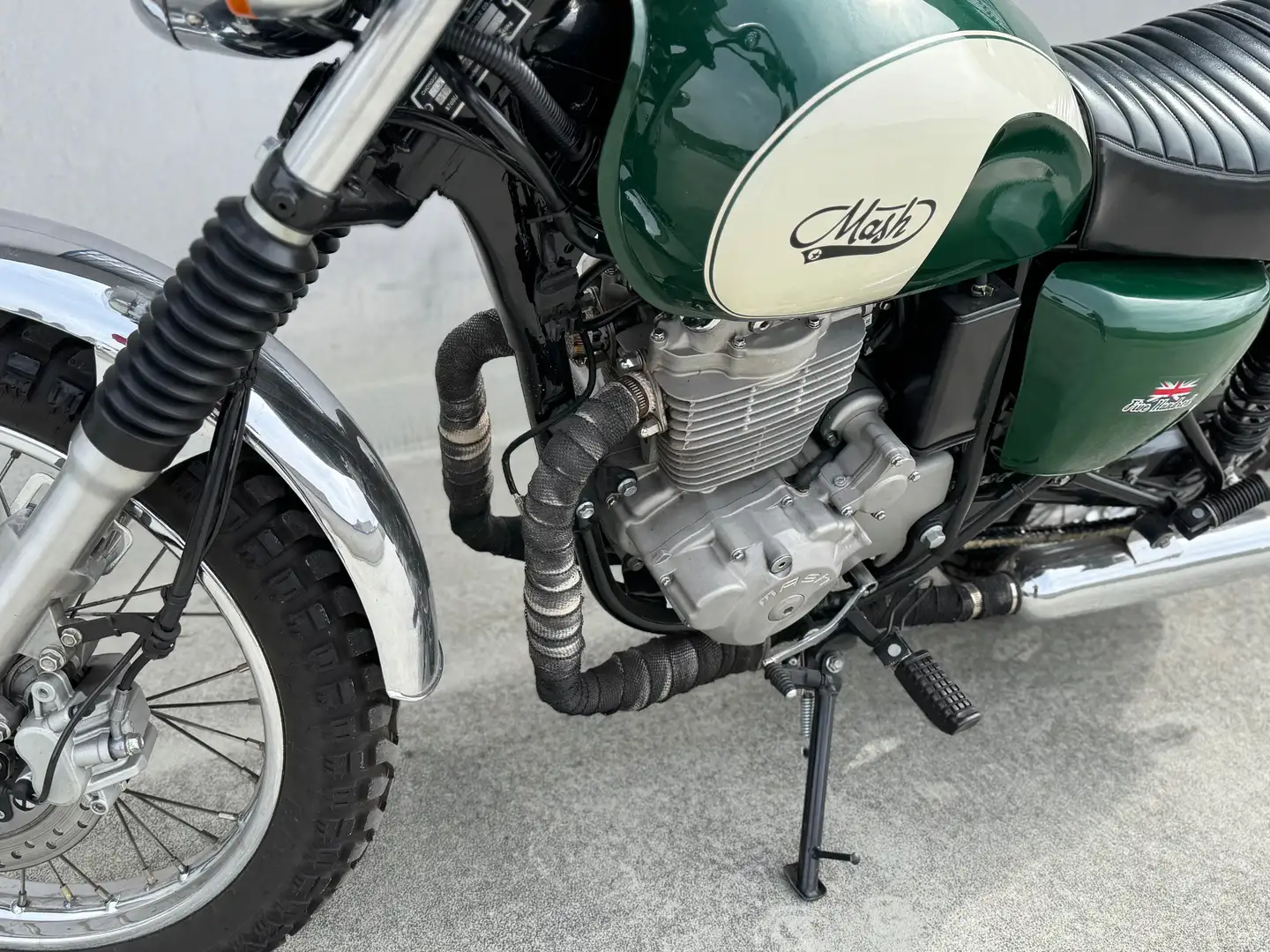 Mash Five Hundred 400 scrambler patente A2 Verde - 1