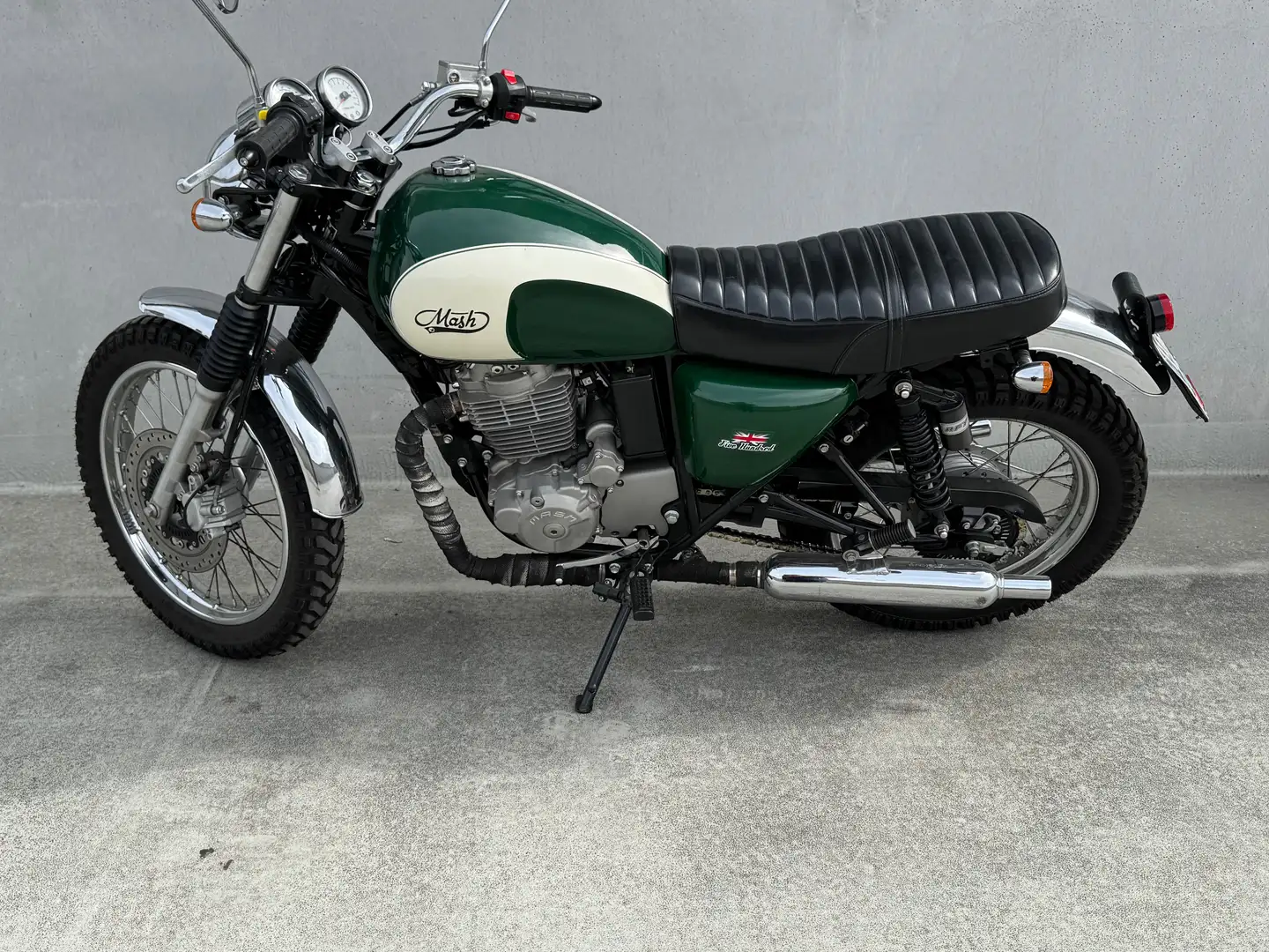 Mash Five Hundred 400 scrambler patente A2 Verde - 2