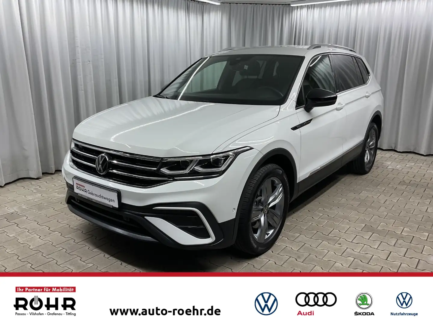 Volkswagen Tiguan Allspace Life (4MOTION/ AHK/Rear View) 2.0 TSI DSG Weiß - 1