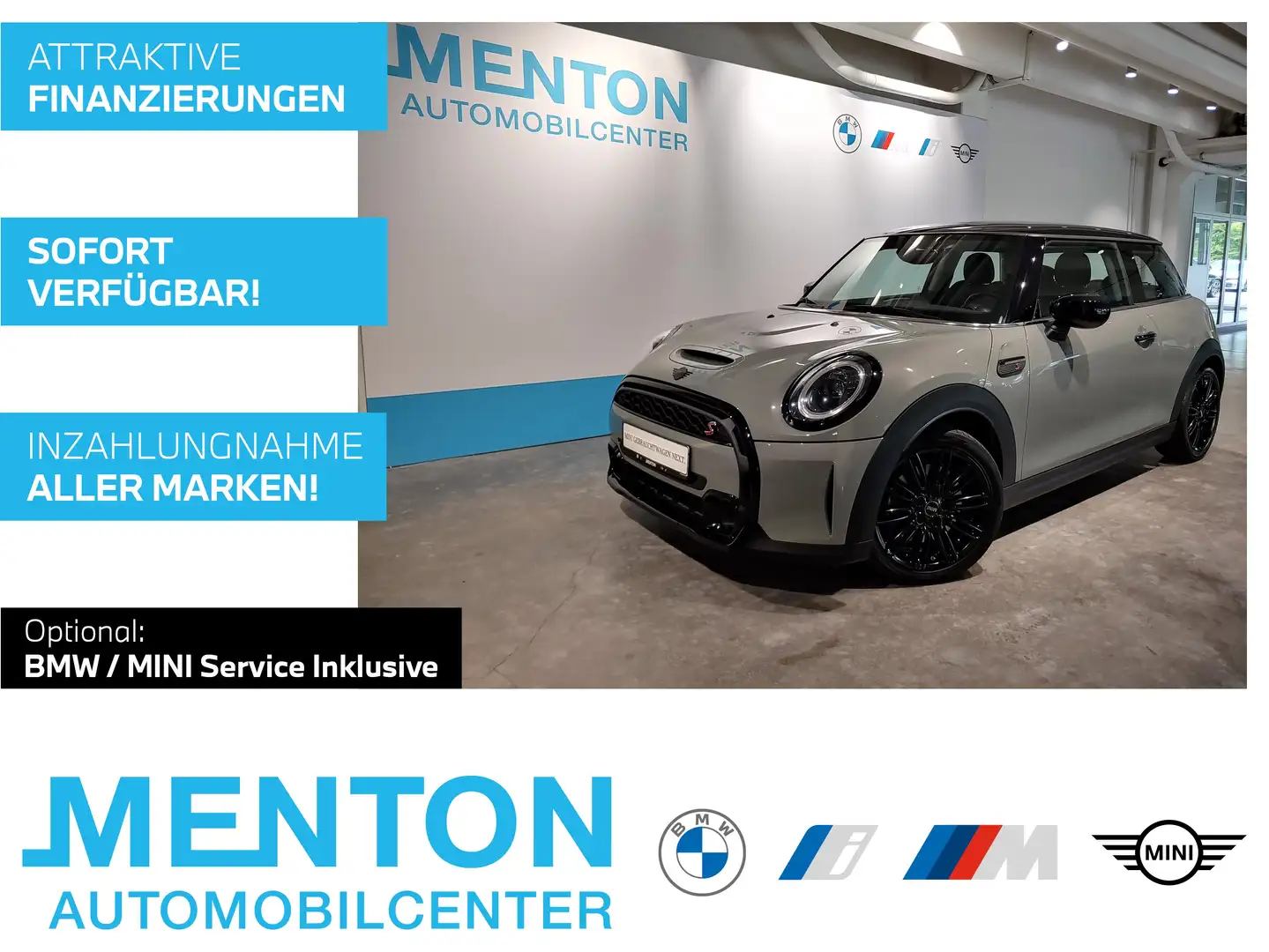 MINI Cooper S LED/Navi/Tempomat/Klimaaut./Shz Grau - 1