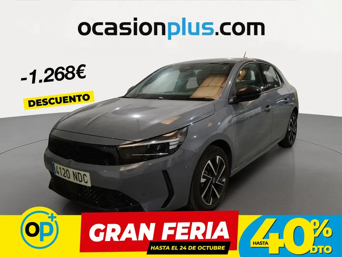 Opel Corsa 1.2T XHL S/S GS 100 Gris - 1
