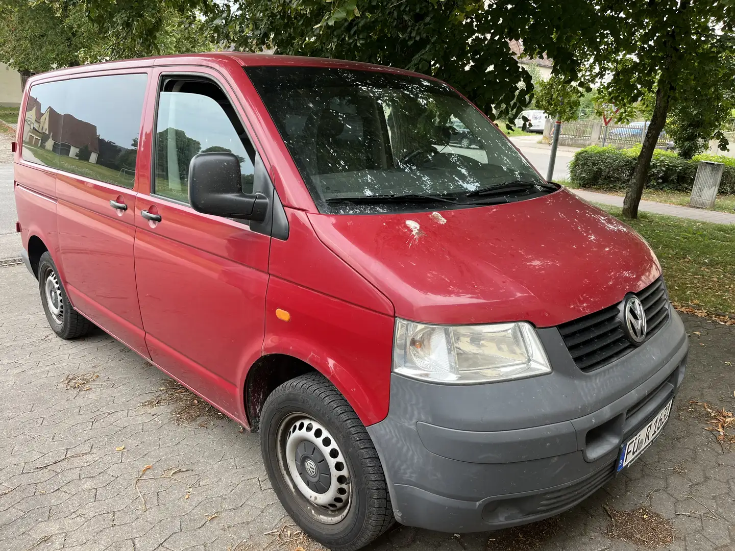 Volkswagen T5 Kombi Kombi Rot - 2
