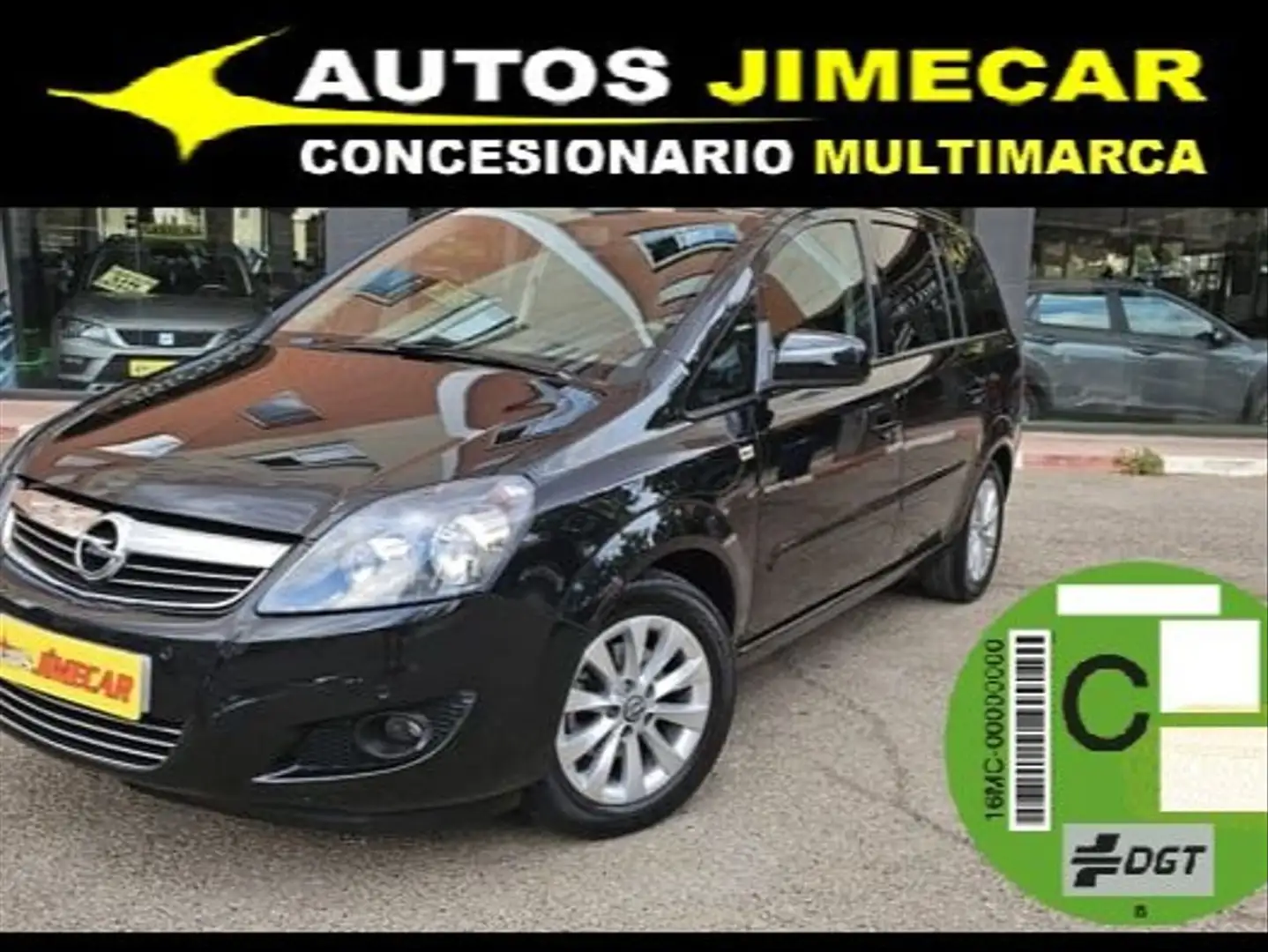 Opel Zafira 1.8 16v Family 120 Negro - 1