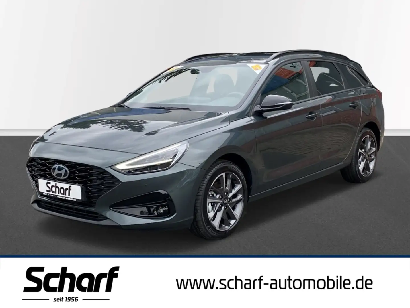 Hyundai i30 FL Kombi Advantage Plus-Paket Navi SHZ PDC Grün - 1