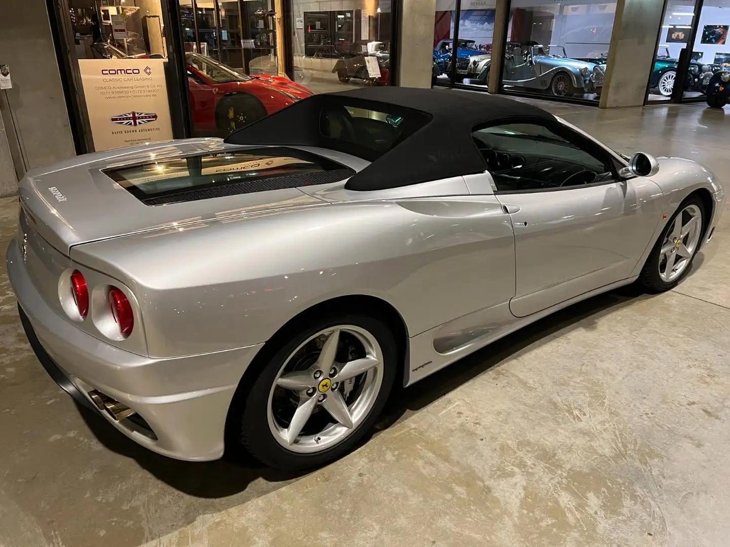 Ferrari 360 Modena Spider Original 5000 km,Erstlack Argento - 1