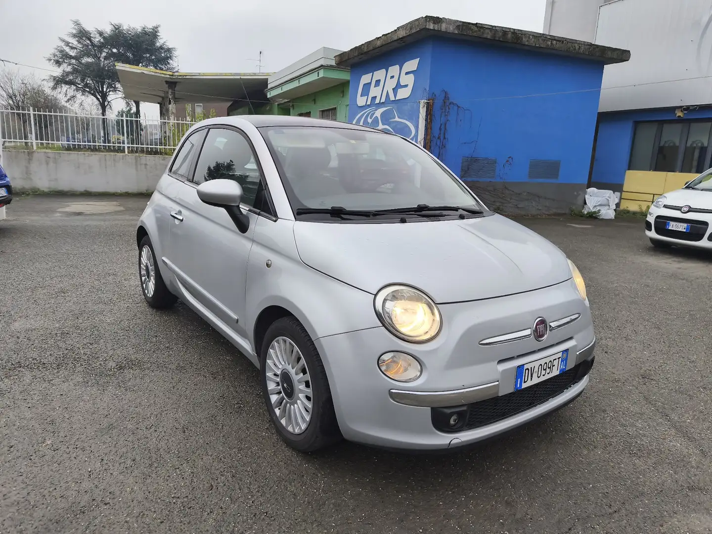 Fiat 500 500 1.2 Lounge 69cv Срібний - 2