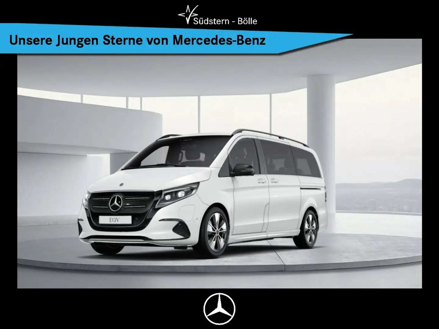 Mercedes-Benz EQV 300 AVANTGARDE 360°+DISTRONIC+BURMESTER+LED Weiß - 1