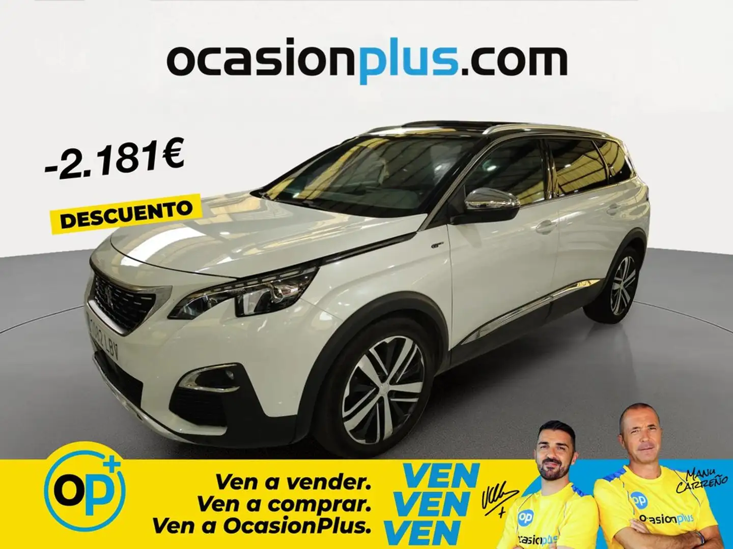Peugeot 5008 2.0BlueHDi S&S GT EAT8 180 Blanco - 1