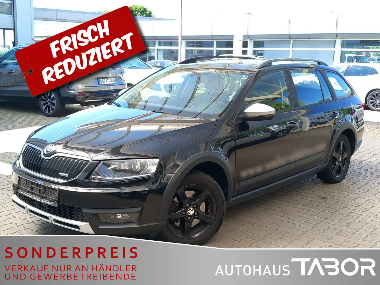 Skoda Octavia Combi 2.0 TDI DSG 4x4 Scout Bi-Xen AHK Schwarz - 1