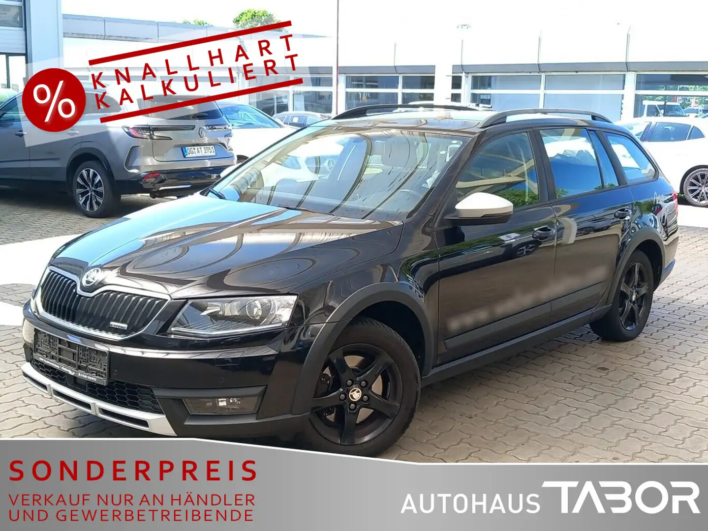 Skoda Octavia Combi 2.0 TDI DSG 4x4 Scout Bi-Xen AHK Siyah - 1