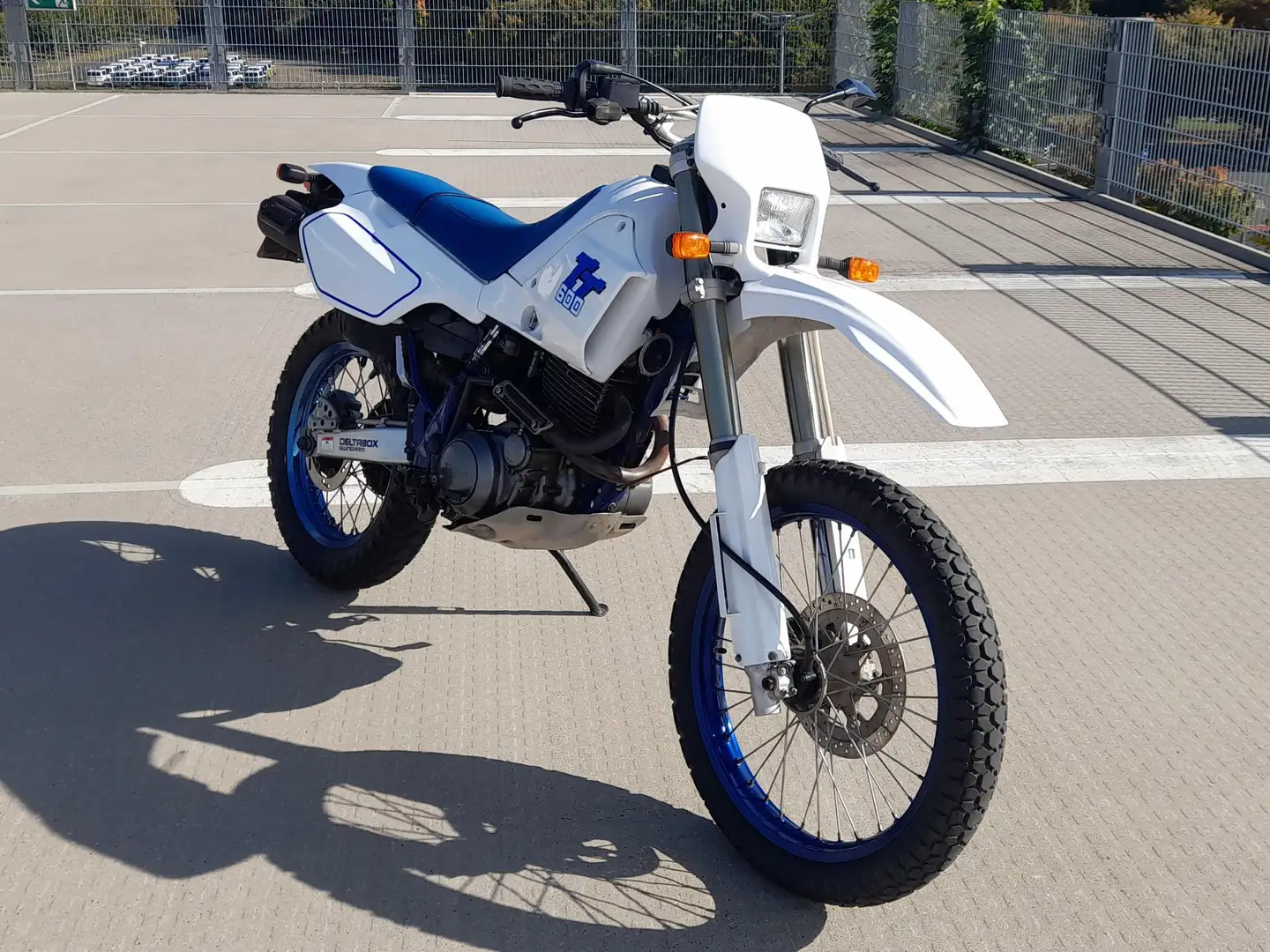 Yamaha TT 600 TT 600 S - 4LW Blanc - 2