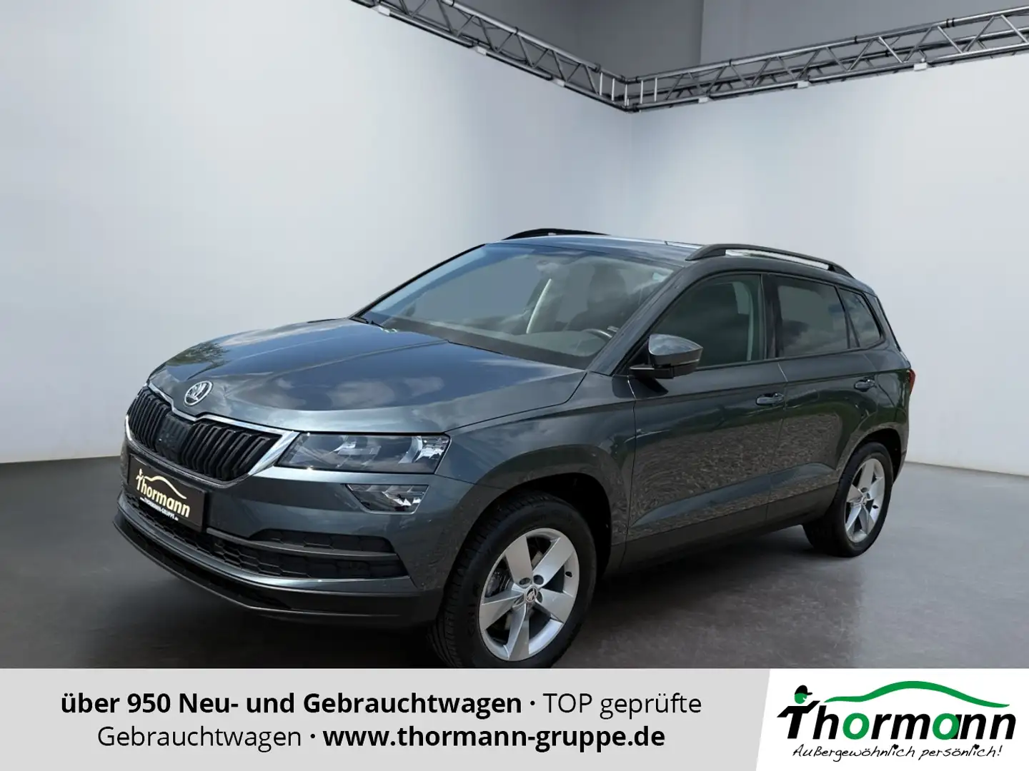 Skoda Karoq Ambition 2.0 TDI DSG 4x4 Tempomat Gris - 1