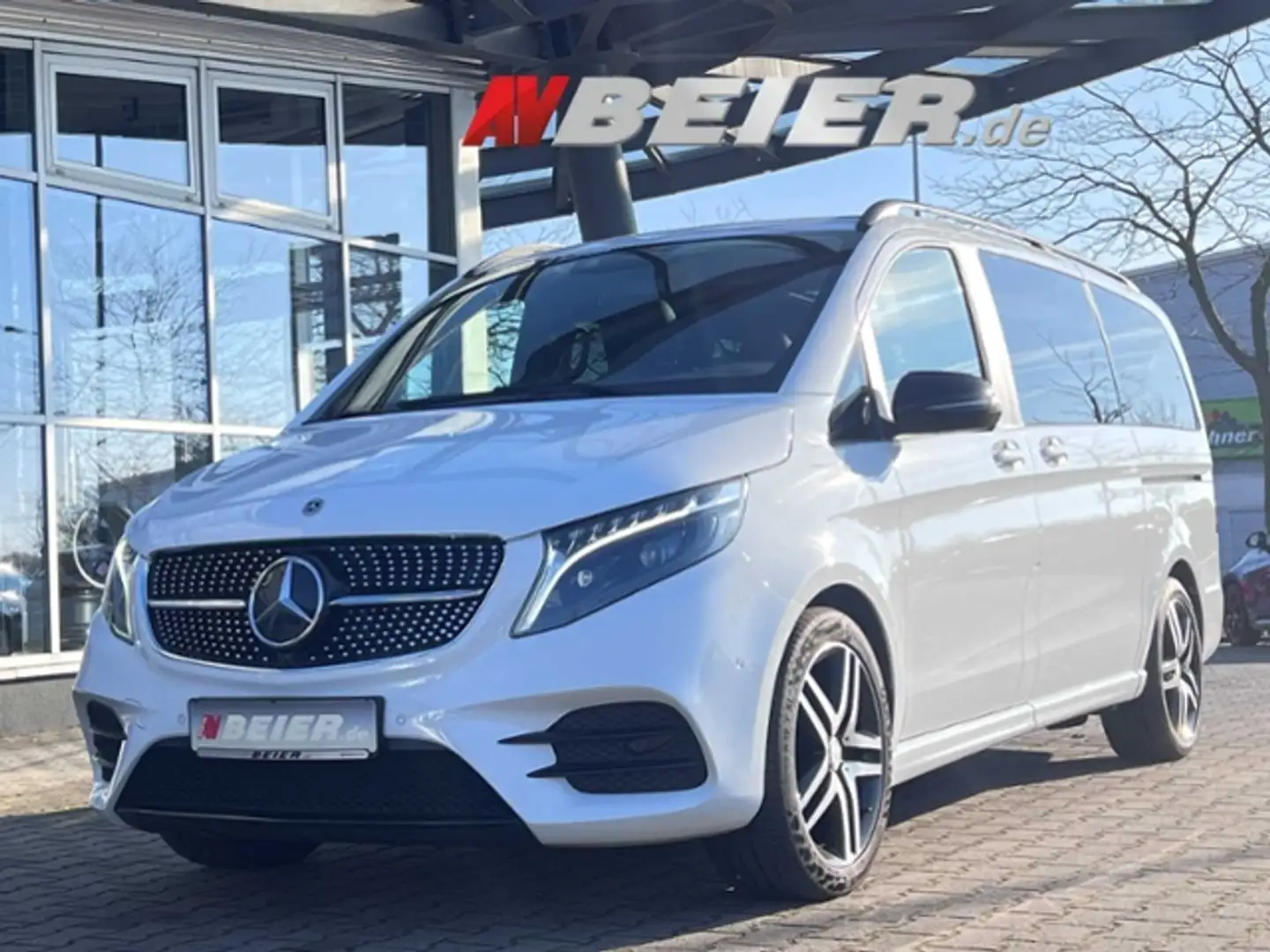 Mercedes-Benz V 300 AMG Standheiz.AHK2,5*t Panorama Burmester ToT-Wi Blanc - 2