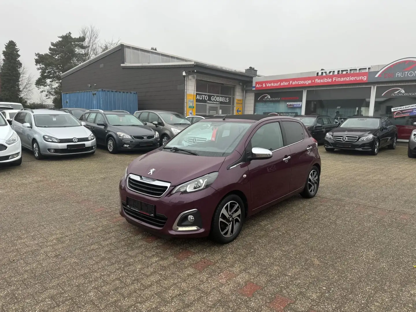 Peugeot 108 TOP Allure FALTDACH Klimaauto Alus Multifkt Violett - 1