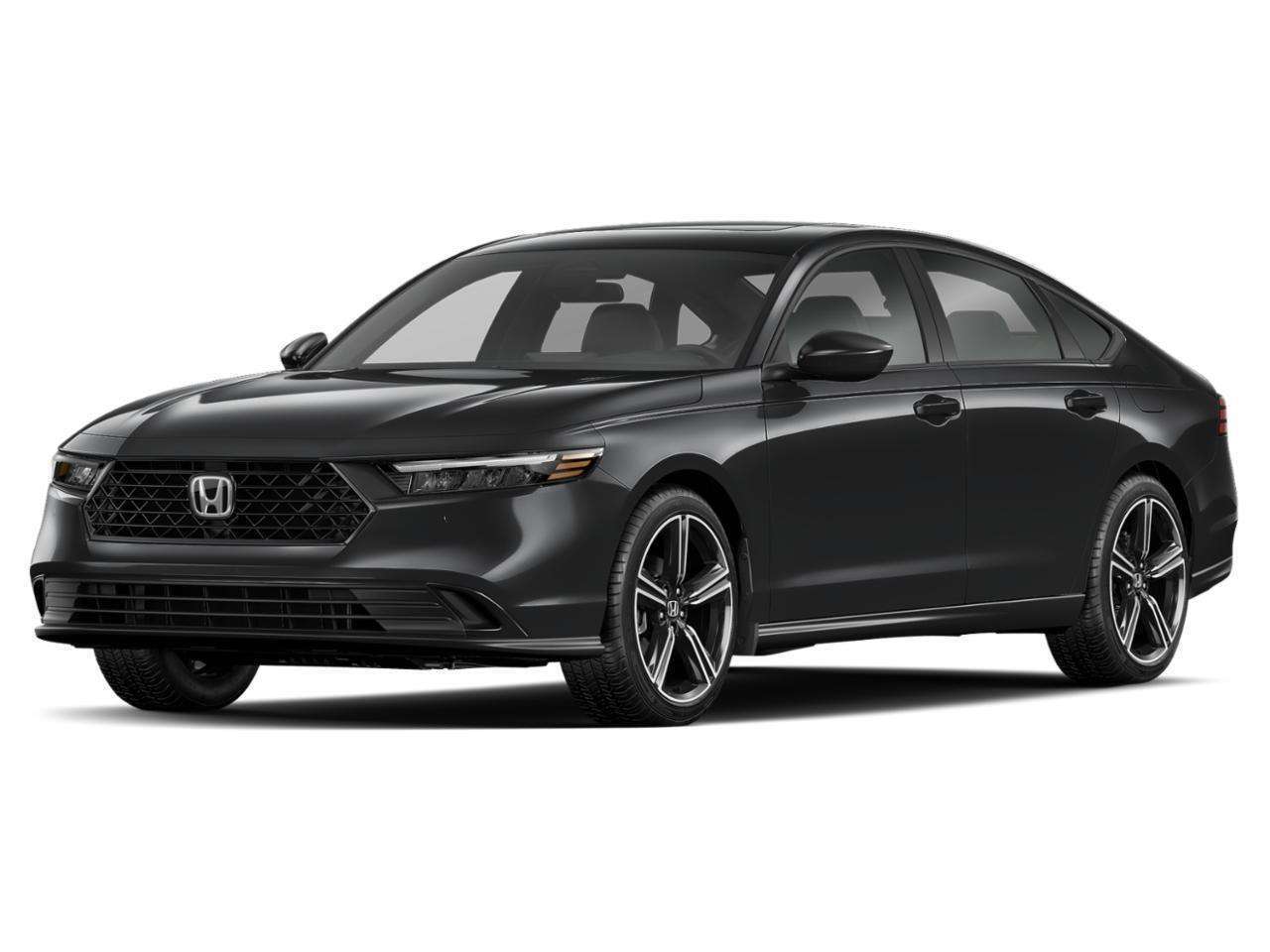 Black 2026 Honda Accord Sedan Front-Wheel Drive Automatic