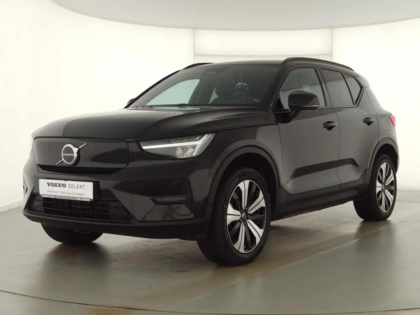 Volvo XC40 Plus Pure Electric AWD +20 Zoll+AHK+LED Grau - 2