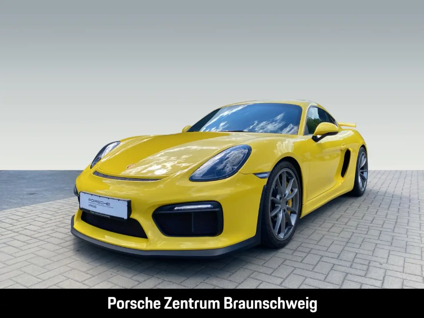 Porsche Cayman GT4 2-Zonen-Klima Sportschalensitze LED Jaune - 1