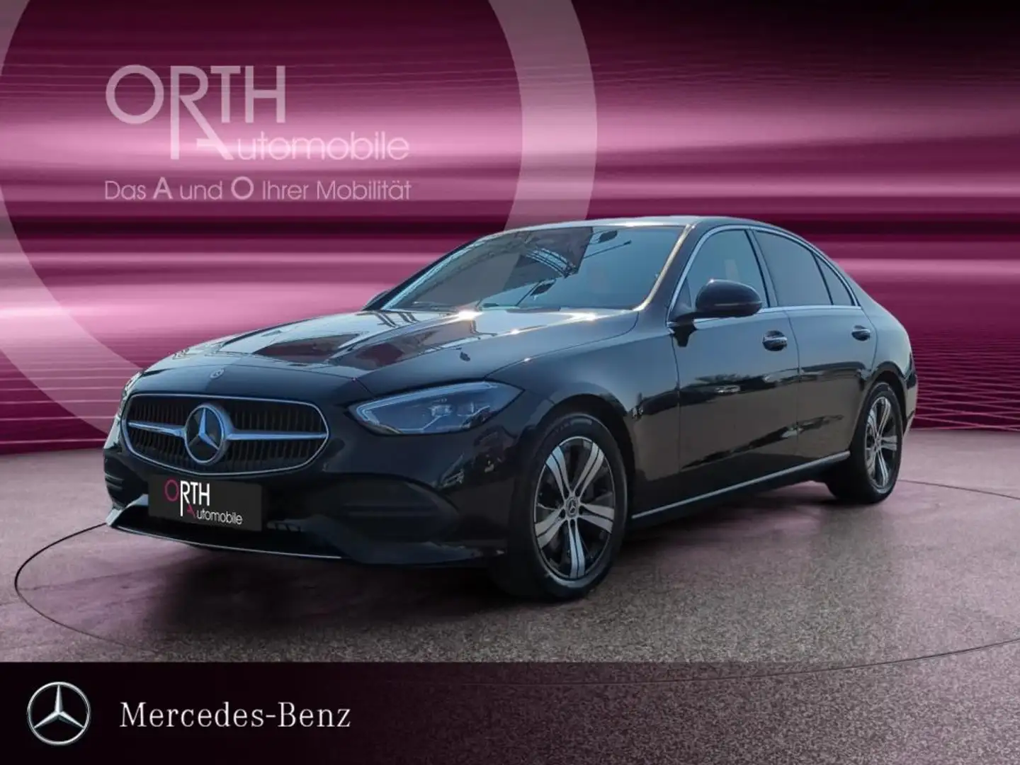 Mercedes-Benz C 200 d 9G-AUT Avantagarde AHK LED NAVI KAMERA Noir - 1