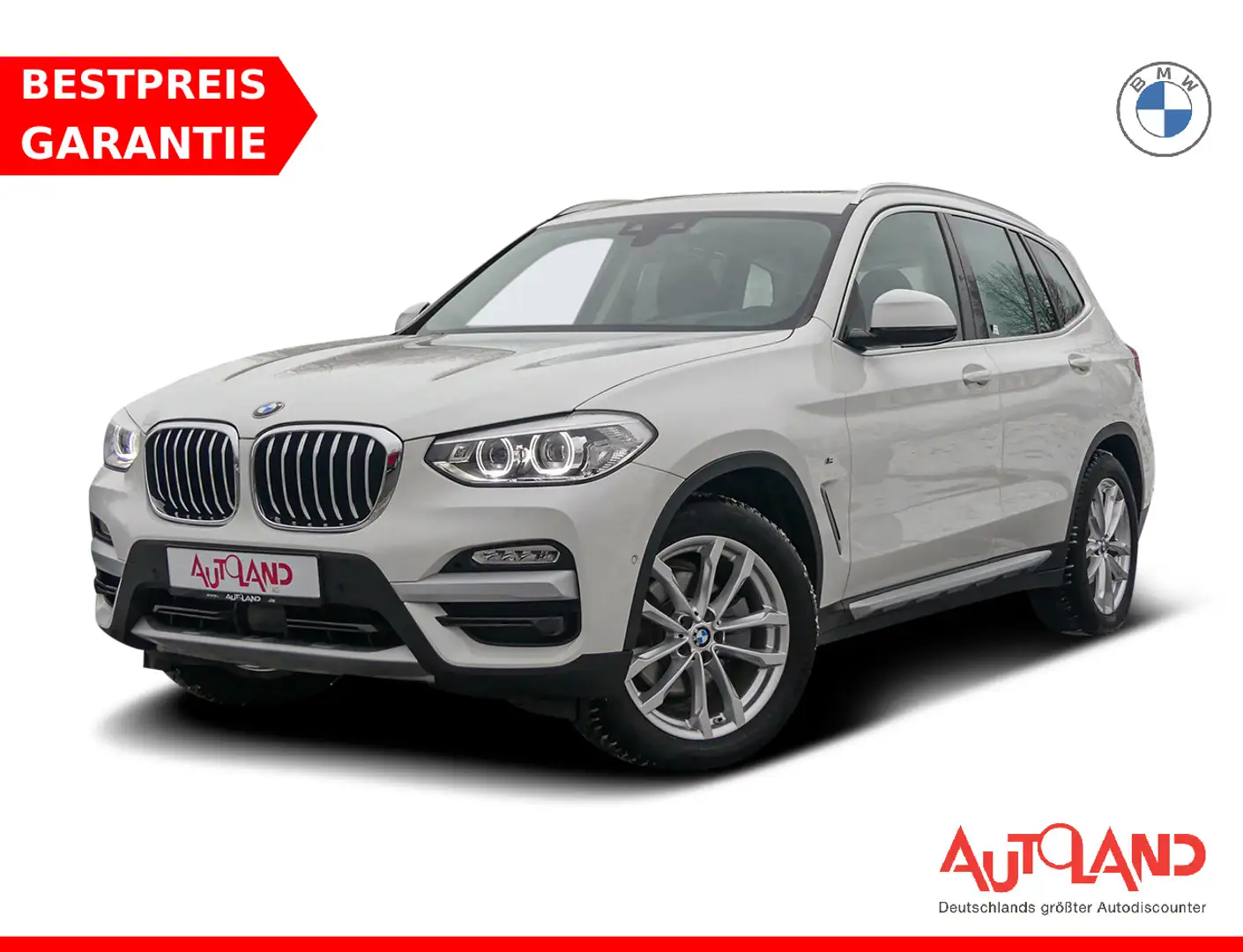 BMW X3 xDrive 20 d xLine LED Navi Head-Up Kamera ACC Blanc - 1
