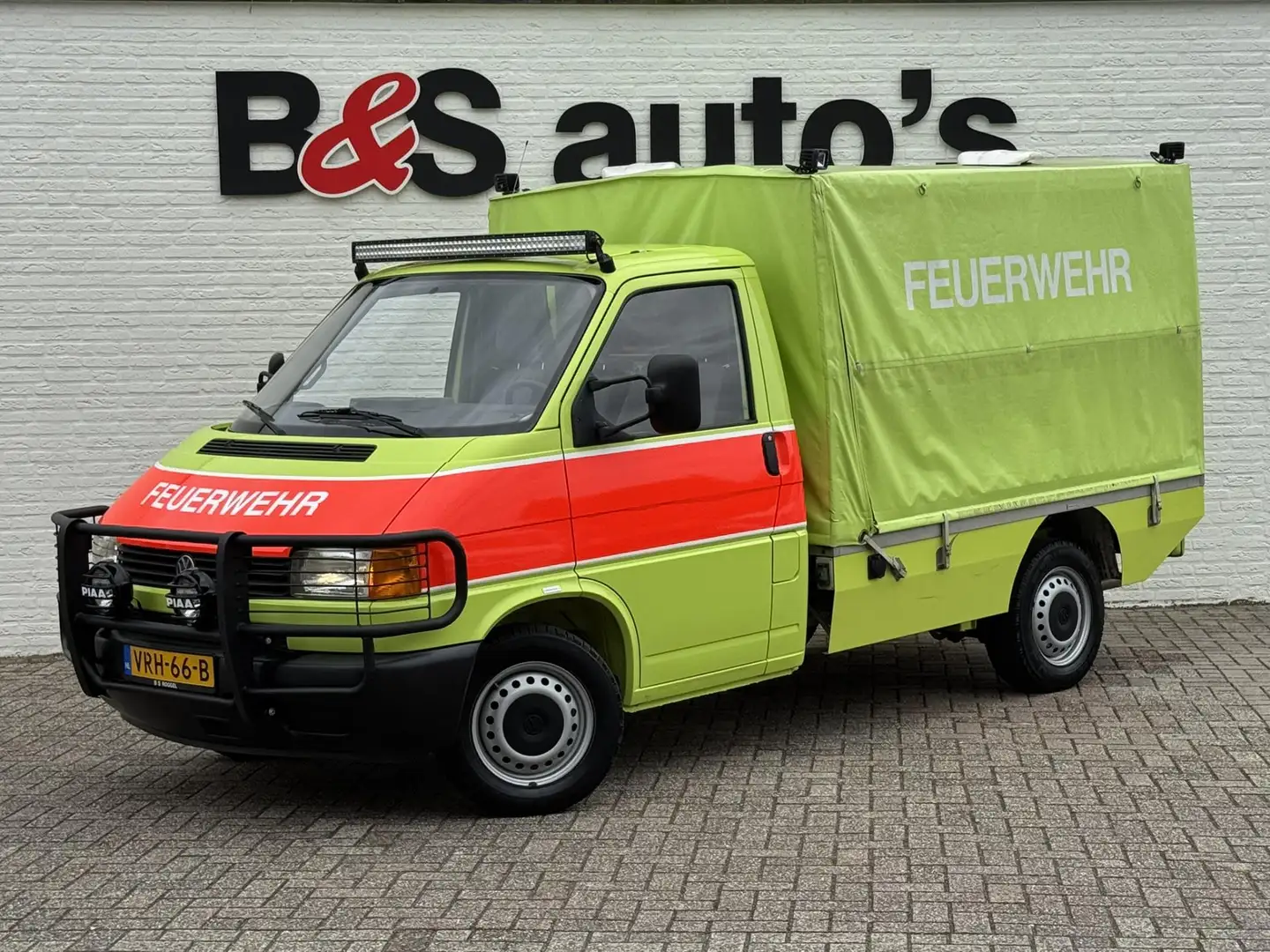 Volkswagen Transporter 2.5 292 syncro ex Zwitserse brandweer Trekhaak Ver Зелений - 1
