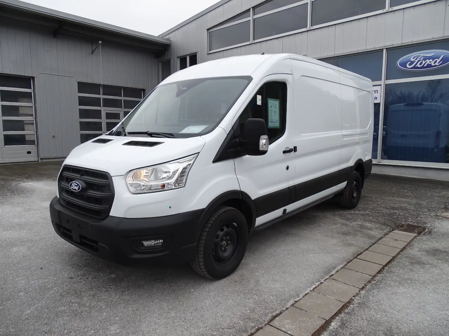 Ford Transit Kasten 350 L3 Trend *AHK*HOLZBODEN* Blanco - 2