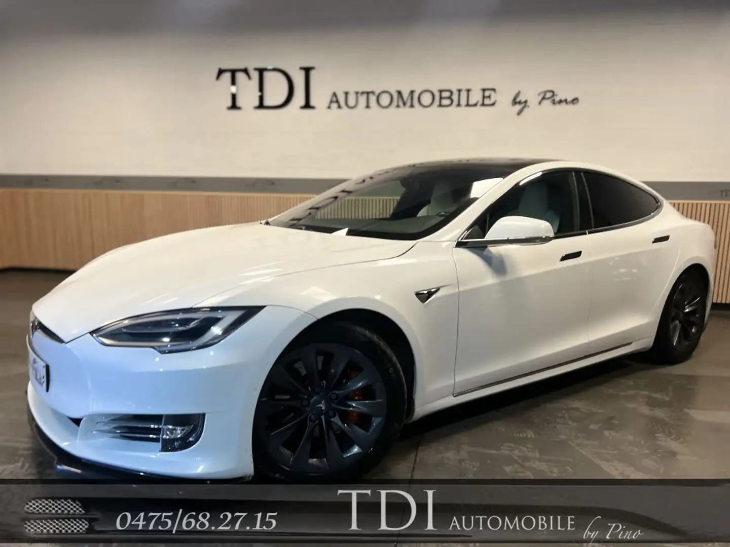 Tesla Model S 100 kWh Performance Dual Motor*828cv*P100d* Blanco - 1