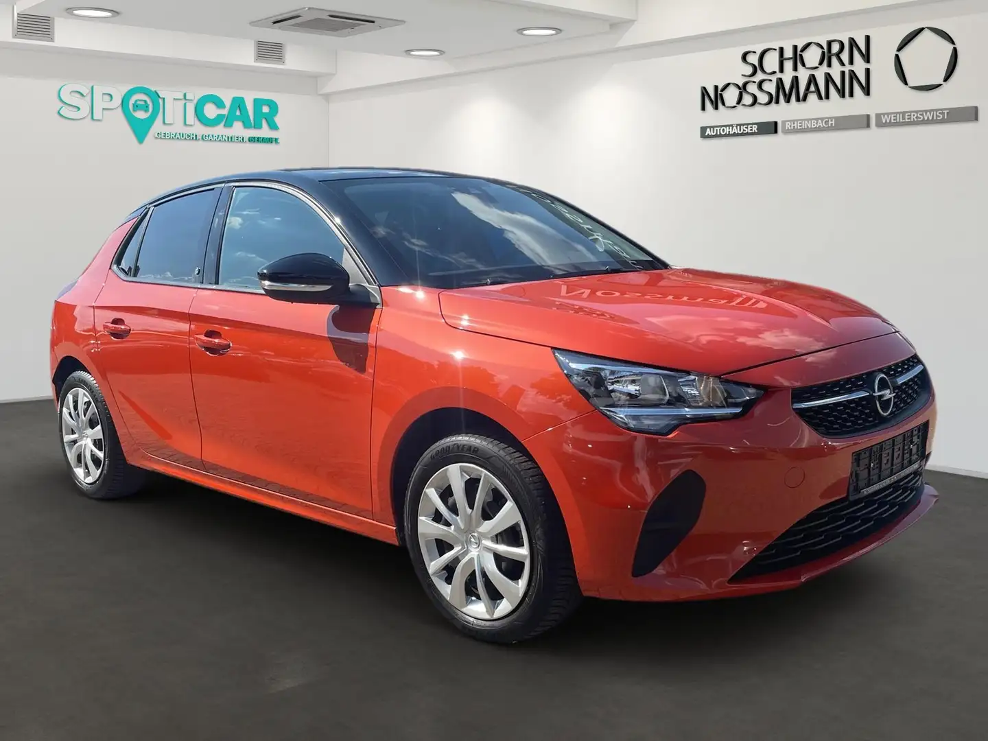 Opel Corsa CORSA F-ELEKTRO EDITION SHZ+KAMERA+ALLWETTER Orange - 2