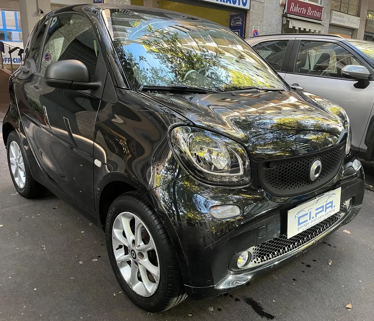 smart forTwo Fortwo III 2015 1.0 Passion 71cv twinamic Noir - 1
