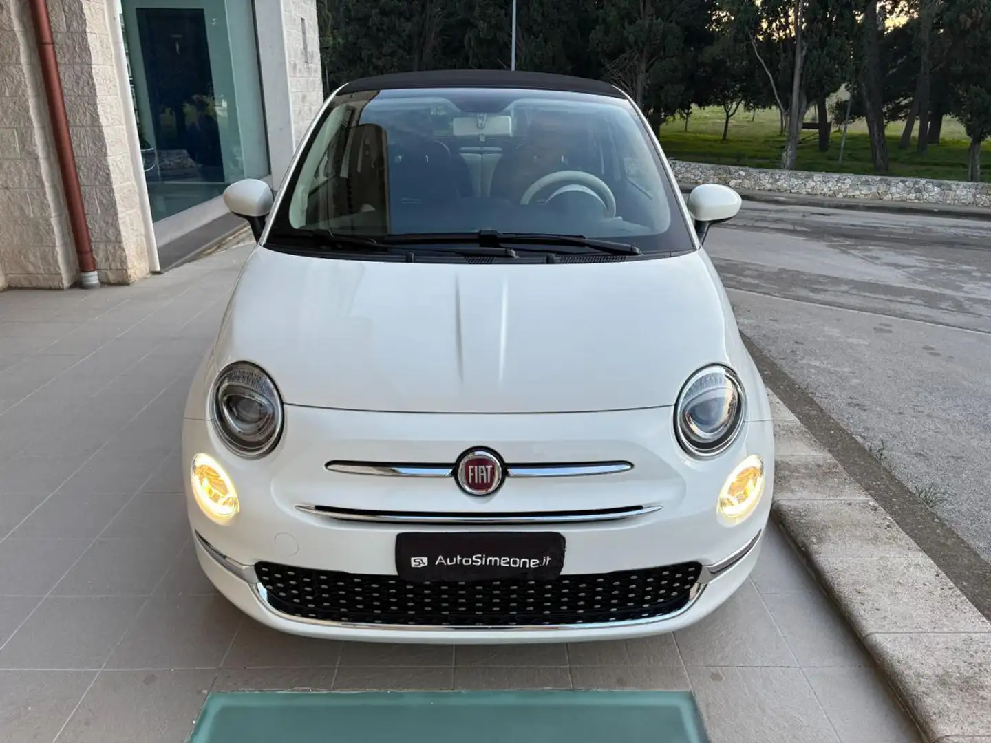Fiat 500C 1.0 Hybrid Dolcevita CARPLAY-SENSORI Bianco - 2