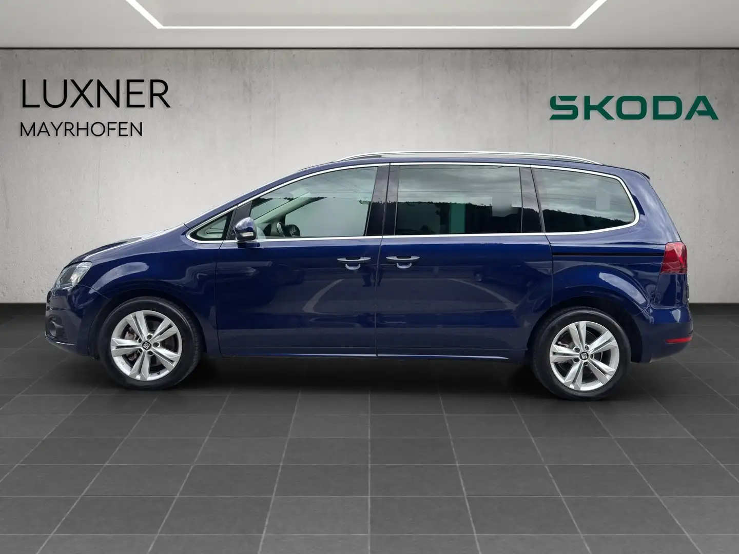SEAT Alhambra Xcellence TDI DSG 4Drive Blau - 2