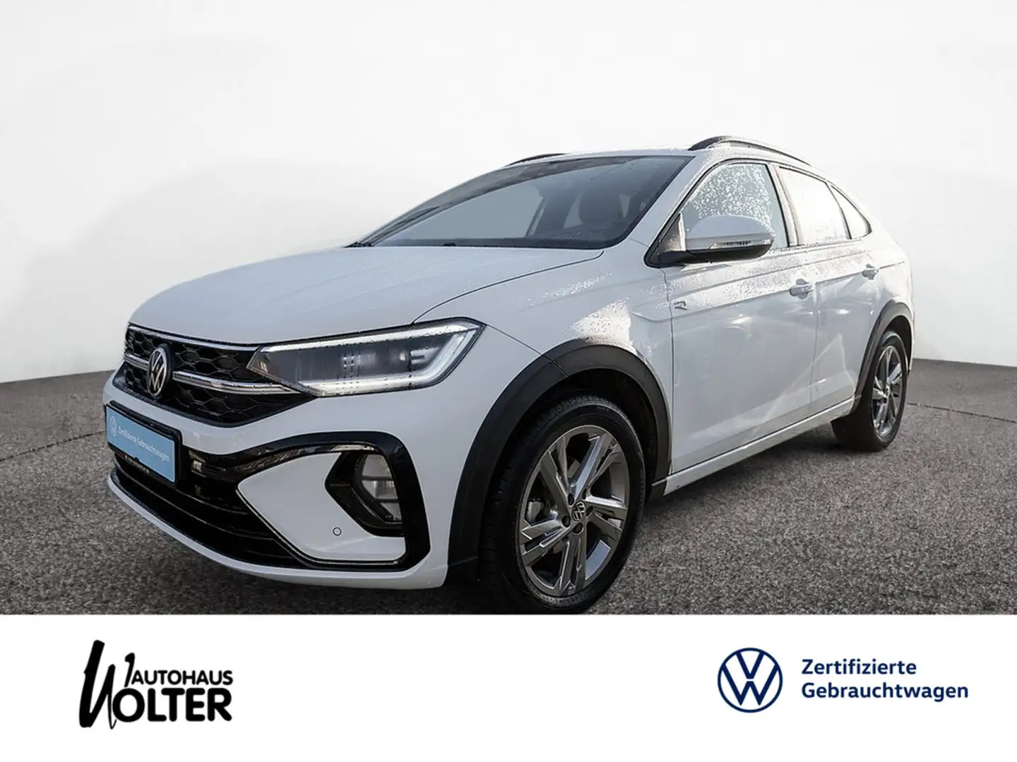 Volkswagen Taigo 1.0 TSI R-Line DSG KAM MATRIX APP-CON. Weiß - 1