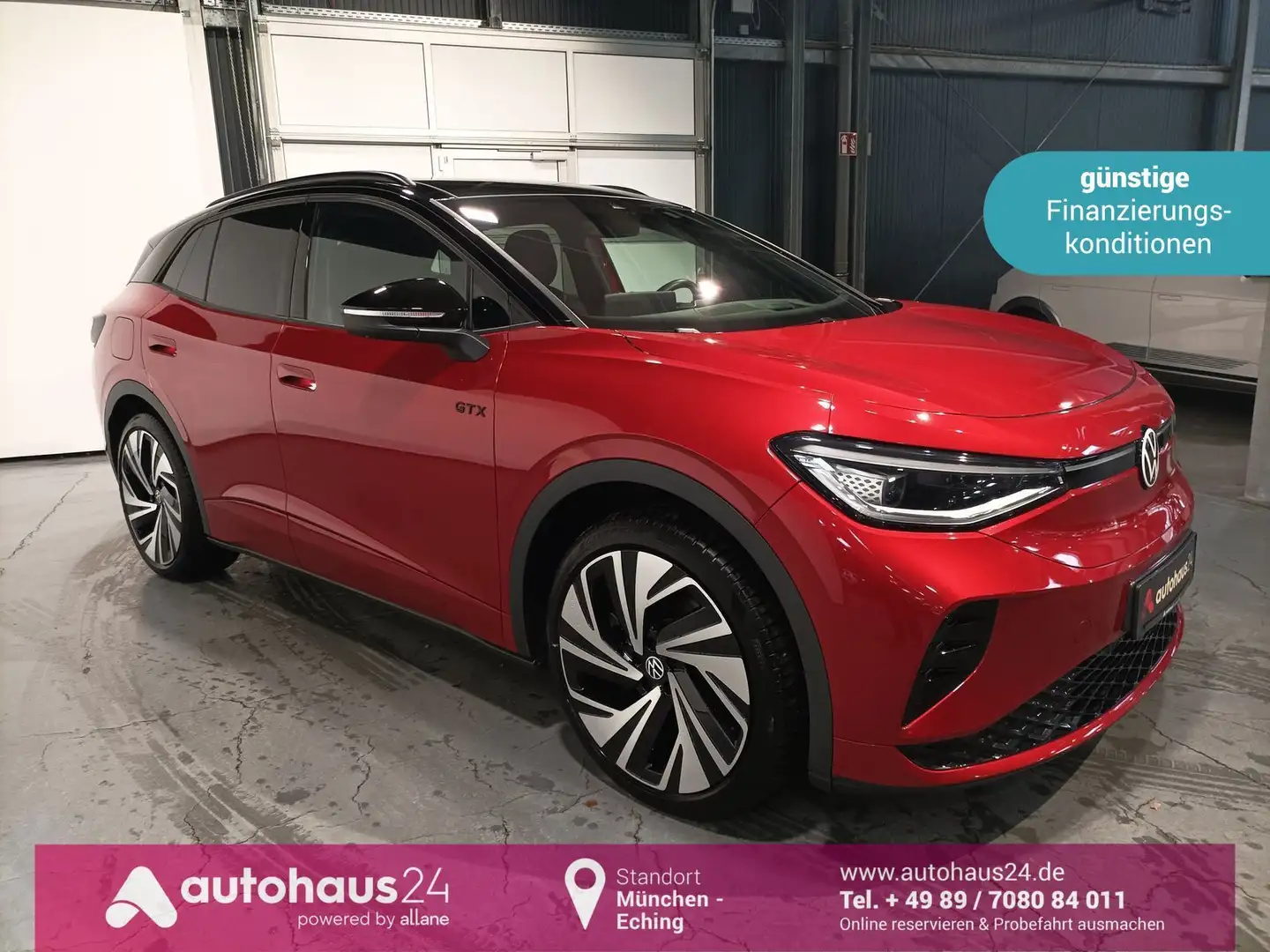 Volkswagen ID.4 GTX 77 kWh LED|Navi|ParkPilot|ACC Roşu - 1