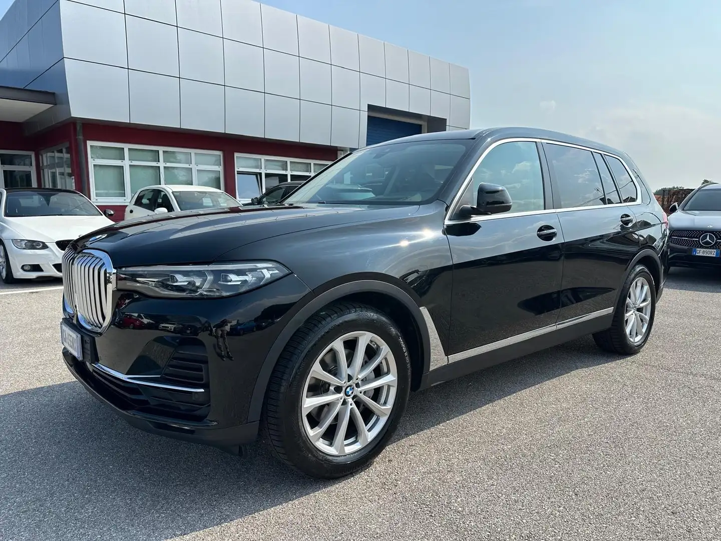BMW X7 X7 xdrive30d auto 7posti TETTO/PELLE - GA455NX Negro - 2