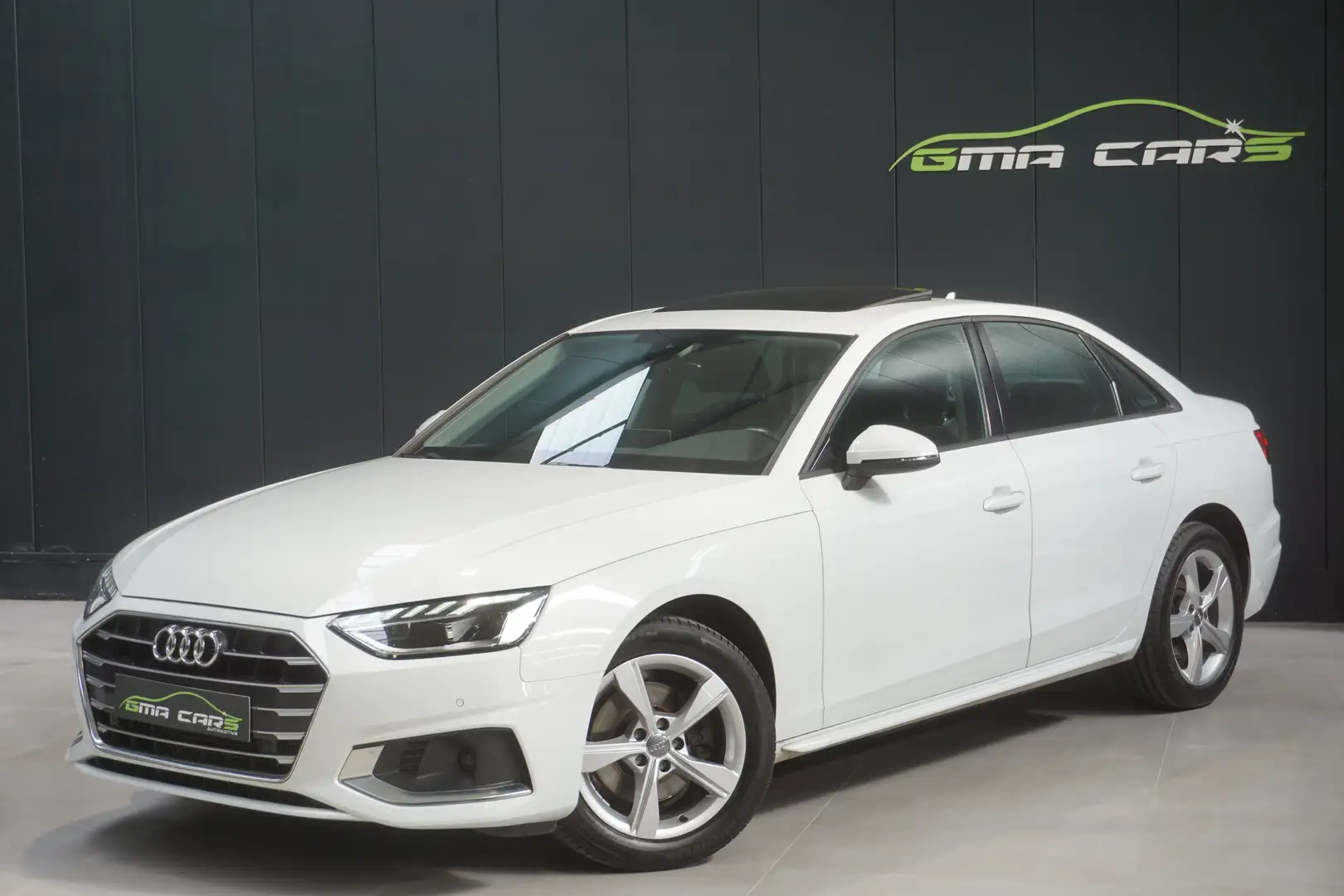 Audi A4 40 TFSI Benzine Aut.Advanced-Navi-Leder-Garantie Blanco - 1